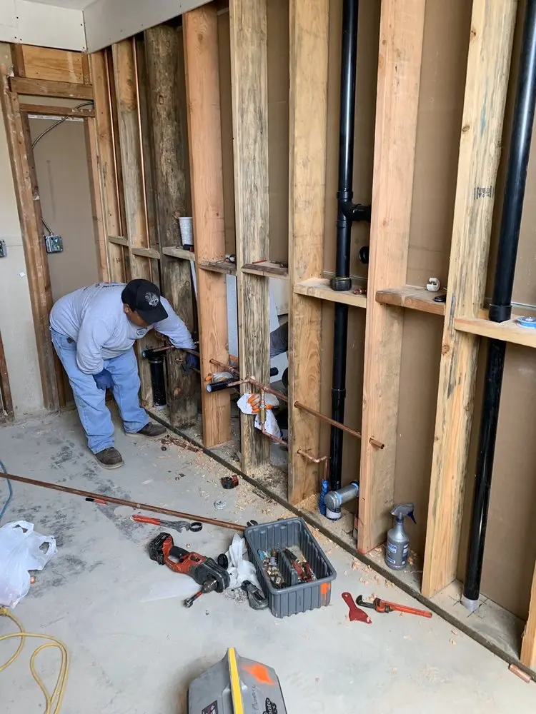 Commercial rough-in plumbing for Gas Line Repair in Highland Lake